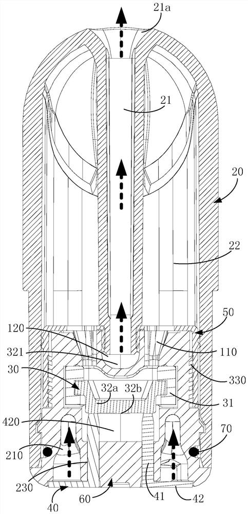 Atomization seat, atomizer and electronic atomization device