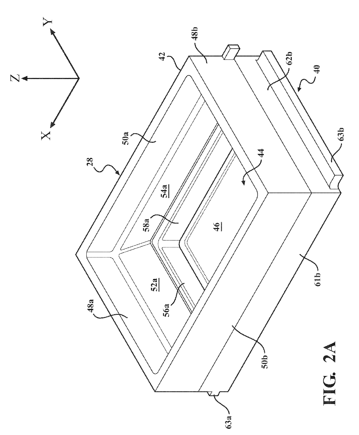 Method of stabilizing a photohardening inhibitor-permeable film in the manufacture of three-dimensional objects