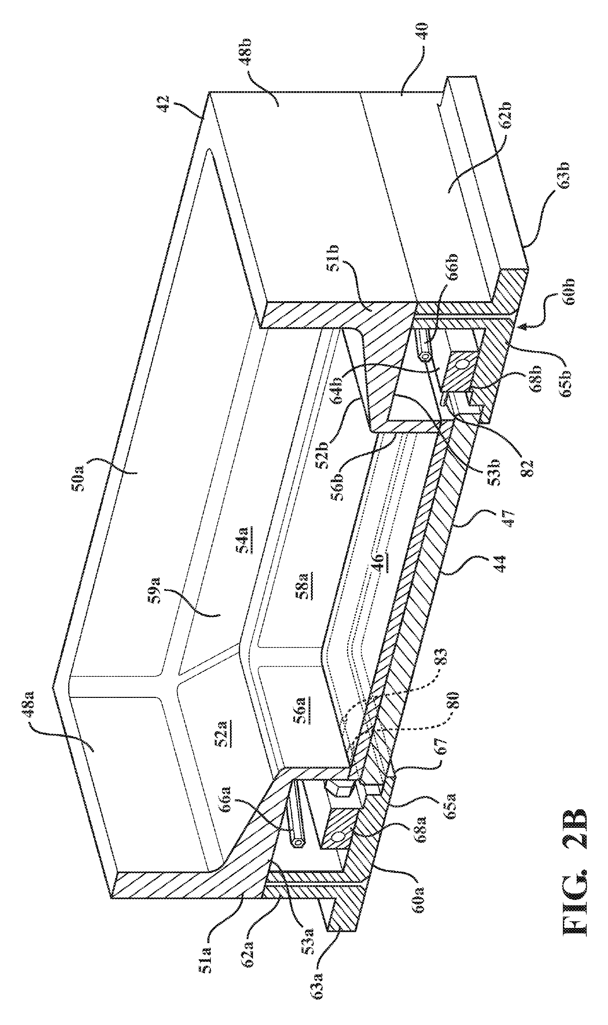 Method of stabilizing a photohardening inhibitor-permeable film in the manufacture of three-dimensional objects