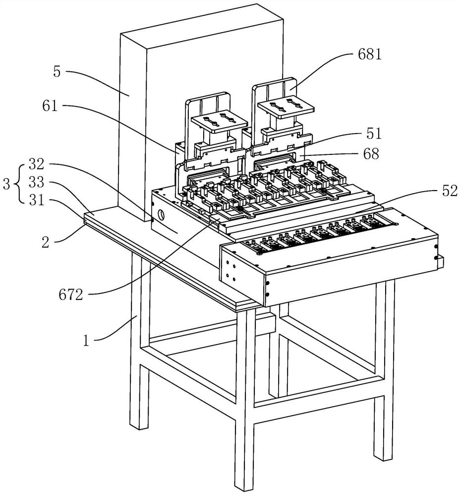 Device for testing based on ATE