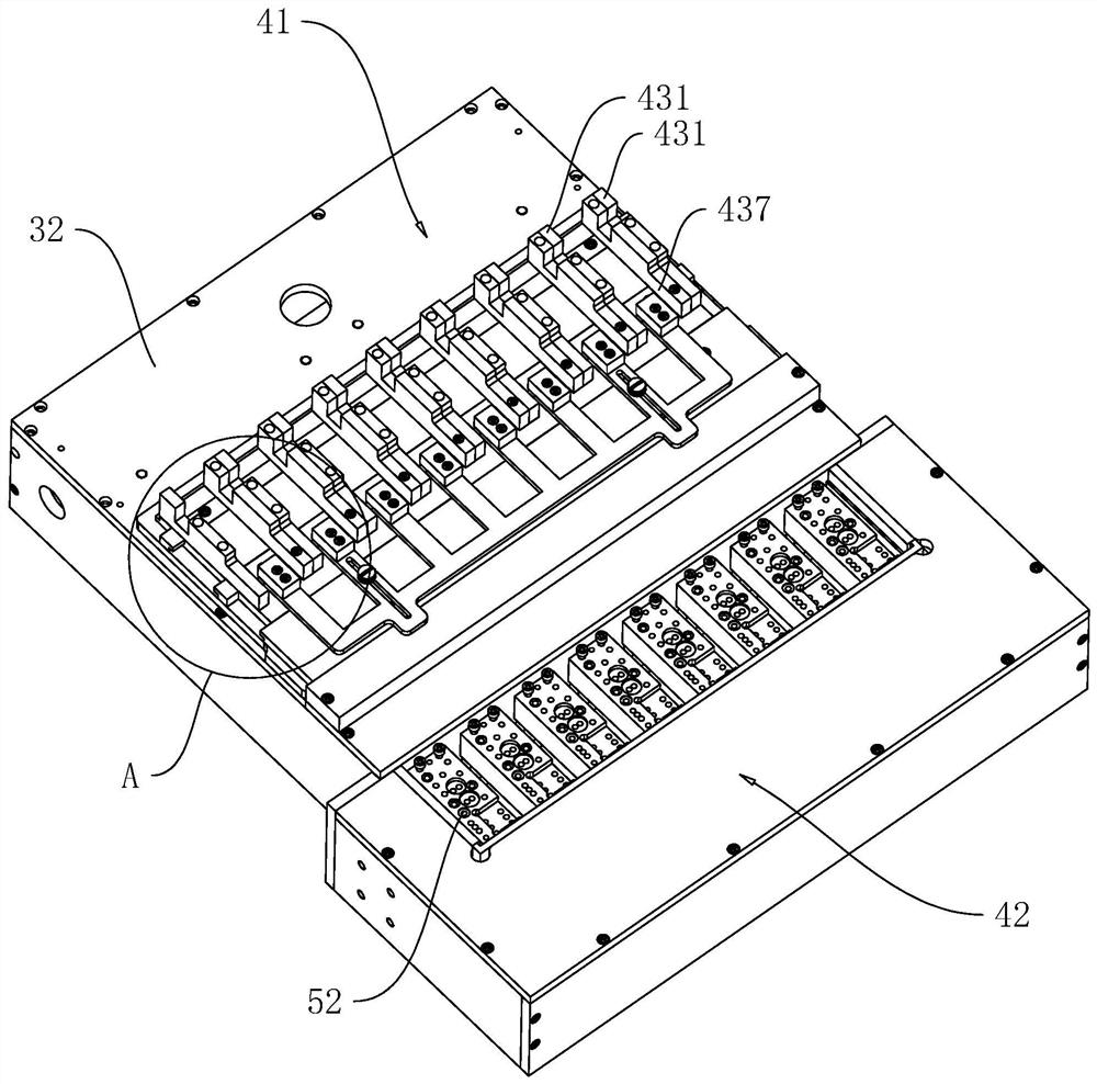 Device for testing based on ATE