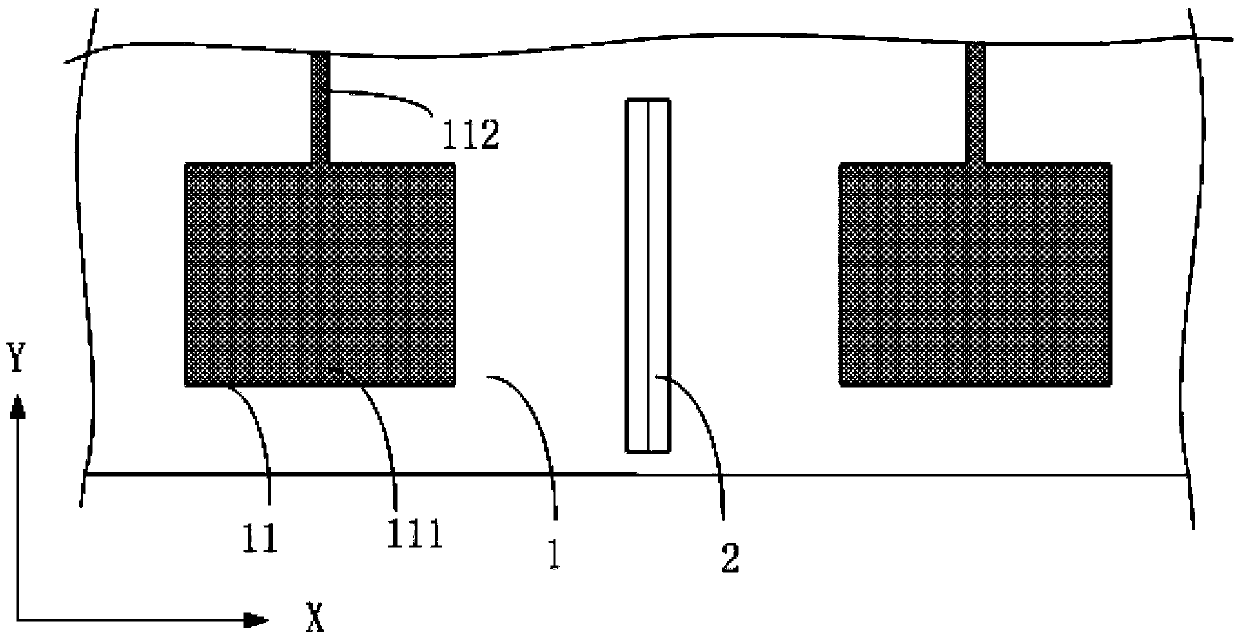 Electrical connection structure of touch liquid crystal display device