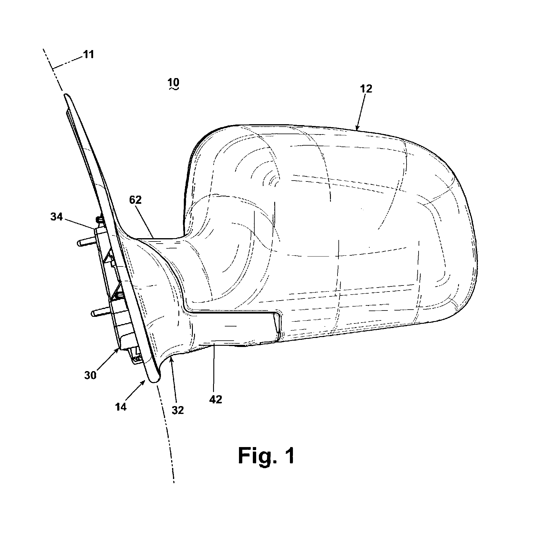 Vehicular mirror assembly incorporating multifunctional illumination source