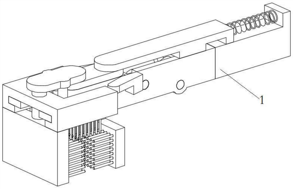 A wrap-around self-adaptive electric toothbrush provided with a reset mechanism