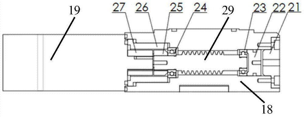 A vertical electric servo tool holder and its use method