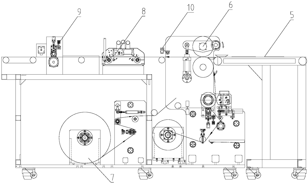 Mobile phone lens and production process thereof