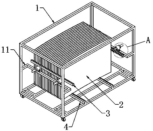 Plug locking mechanism of transfer box