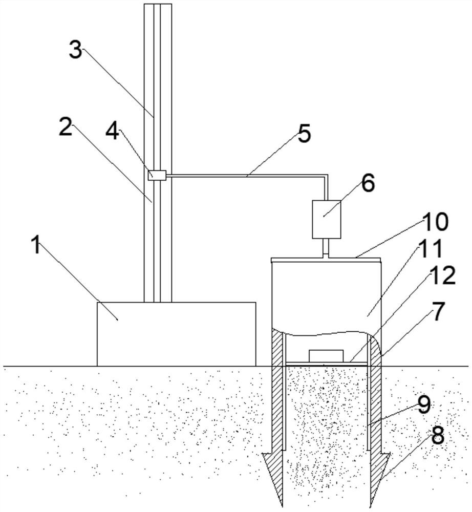 Electric soil sampler and soil sampling method thereof