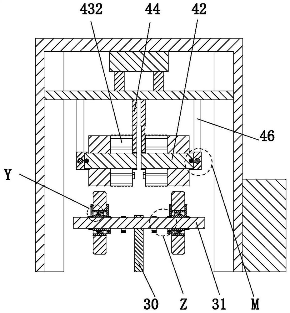 Automobile tire wear resistance intelligent test system and detection method thereof