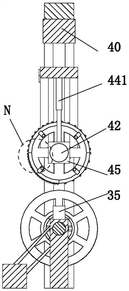 Automobile tire wear resistance intelligent test system and detection method thereof