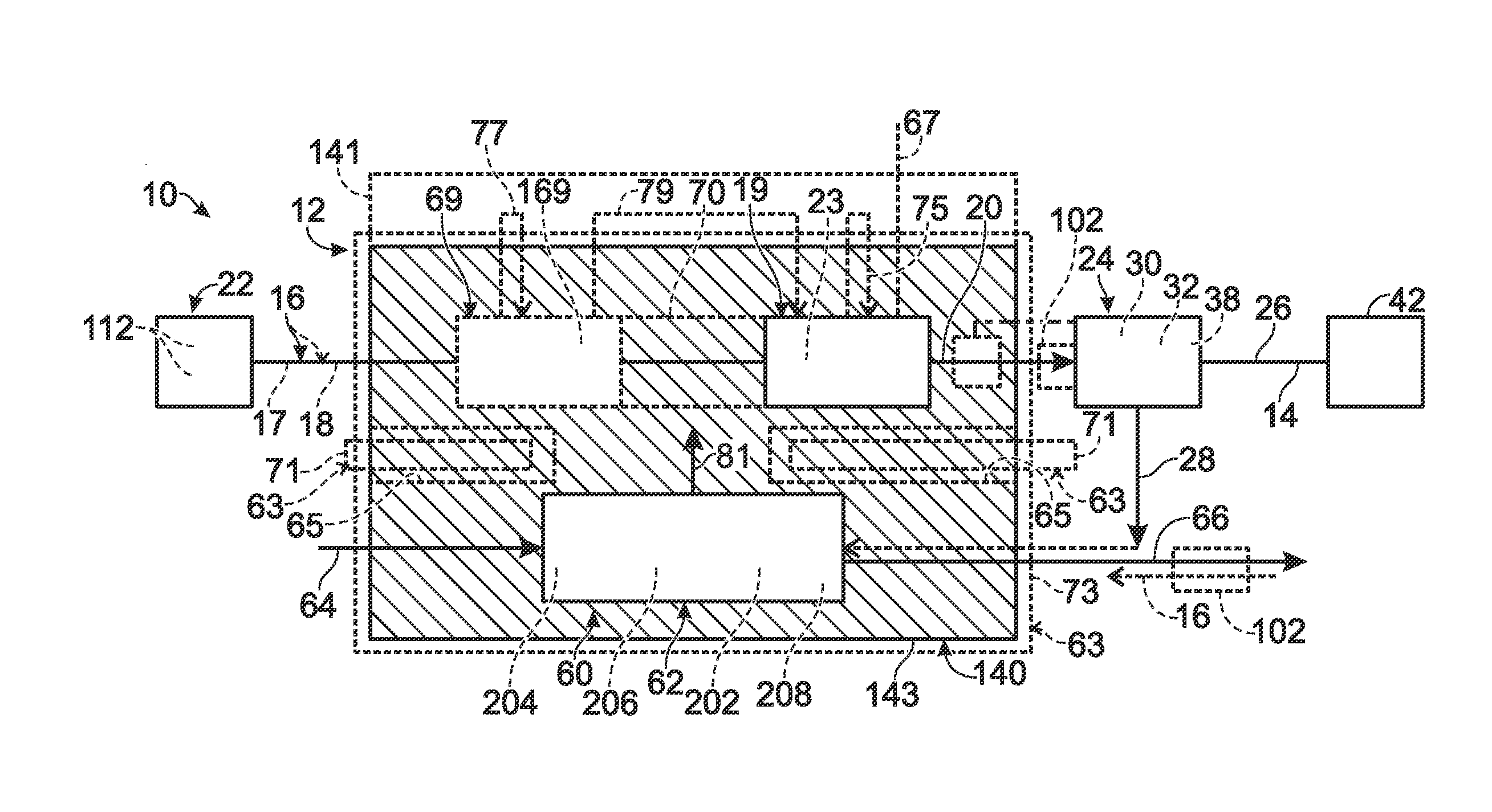 Fuel processing systems with thermally integrated componentry