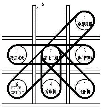 Auxiliary power assembly for electric vehicle