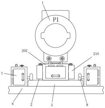 Guide rail type closed-loop single-phase miniature current transformer