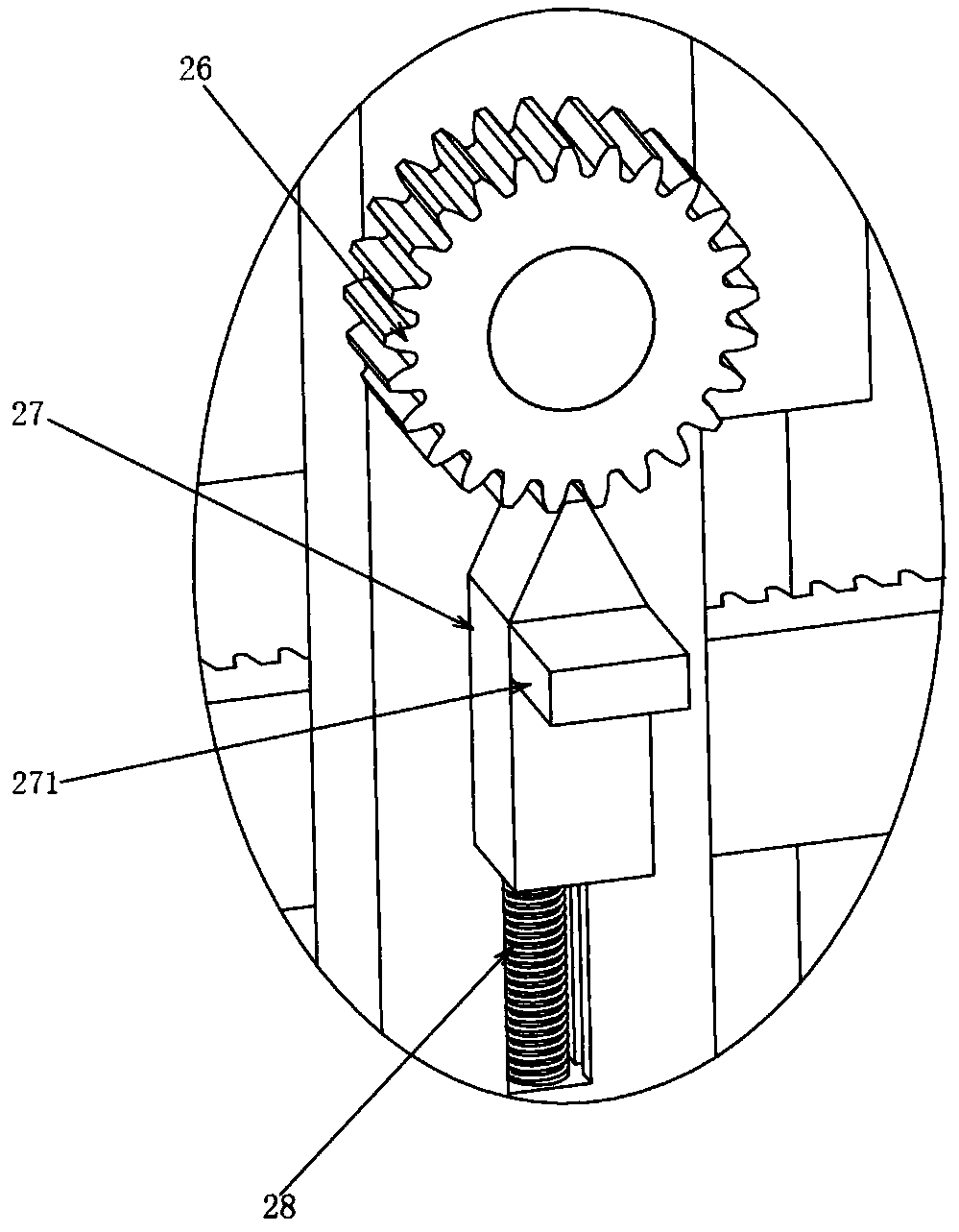 Special tool for disassembling scraped automobile hub tire