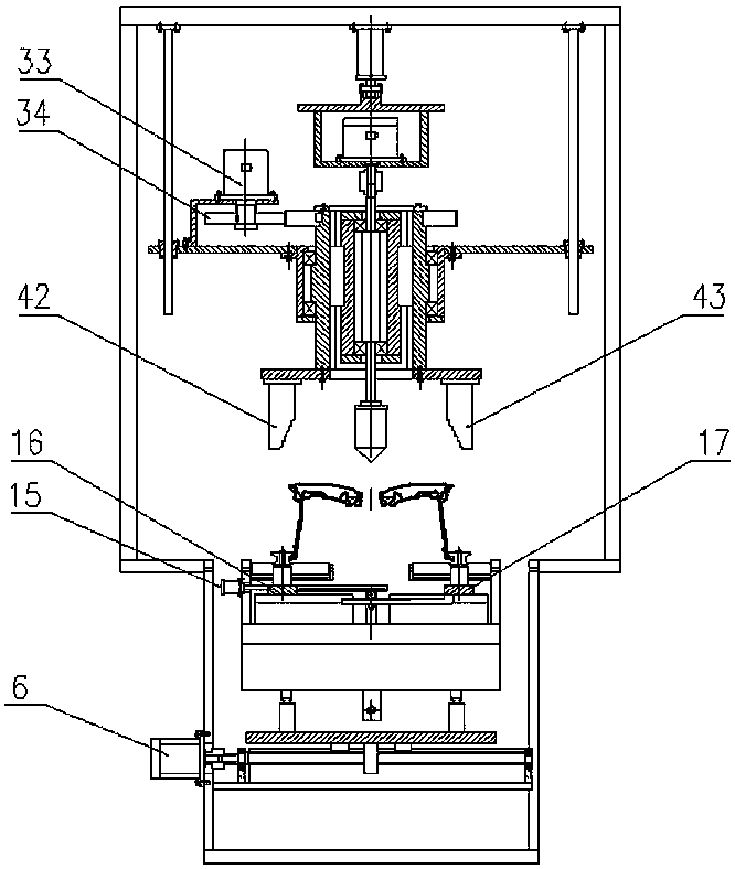 Device for removing wheel tool receiving ridge burrs