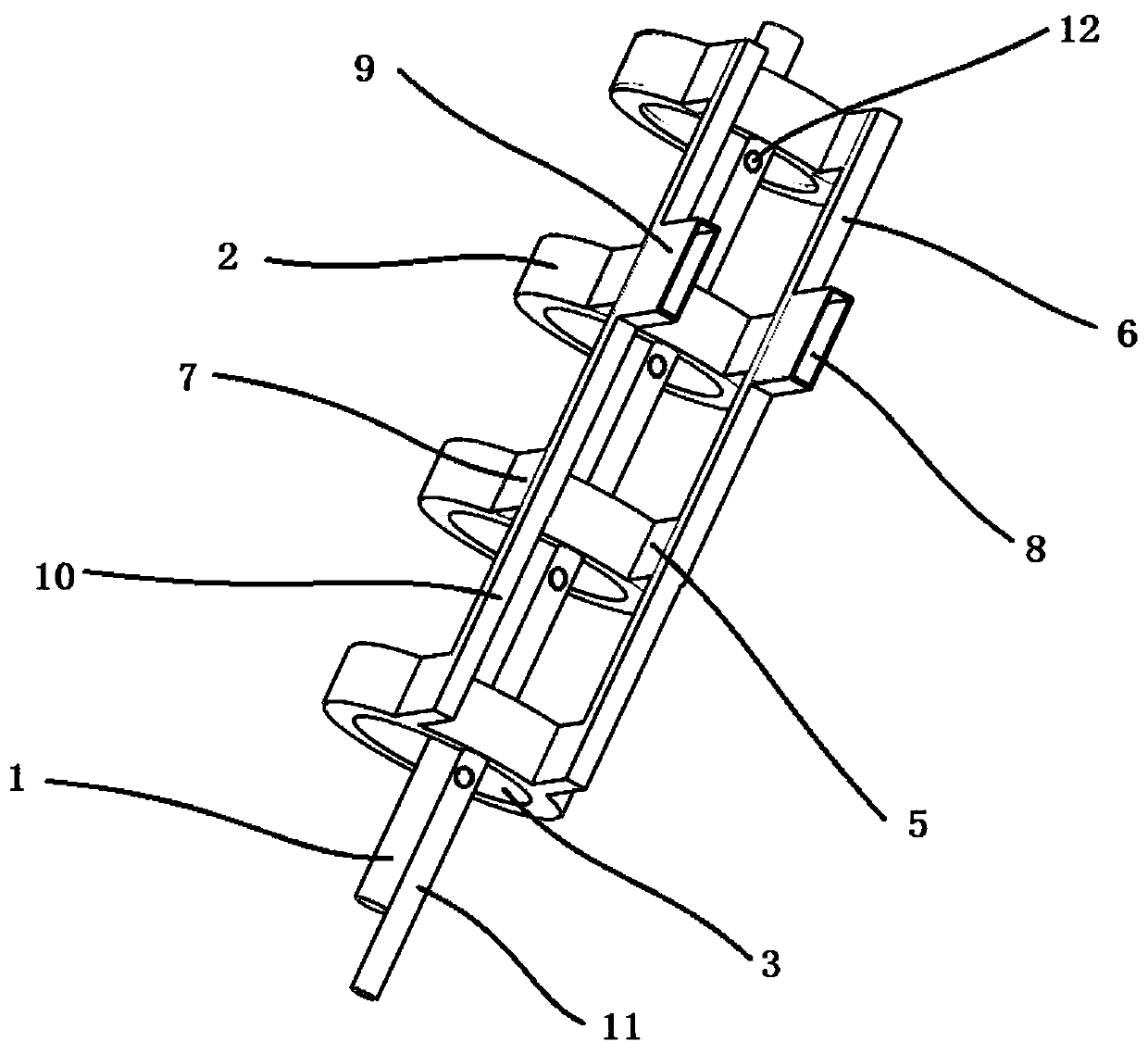 Zeolite roller capable of intensively treating exhaust gas