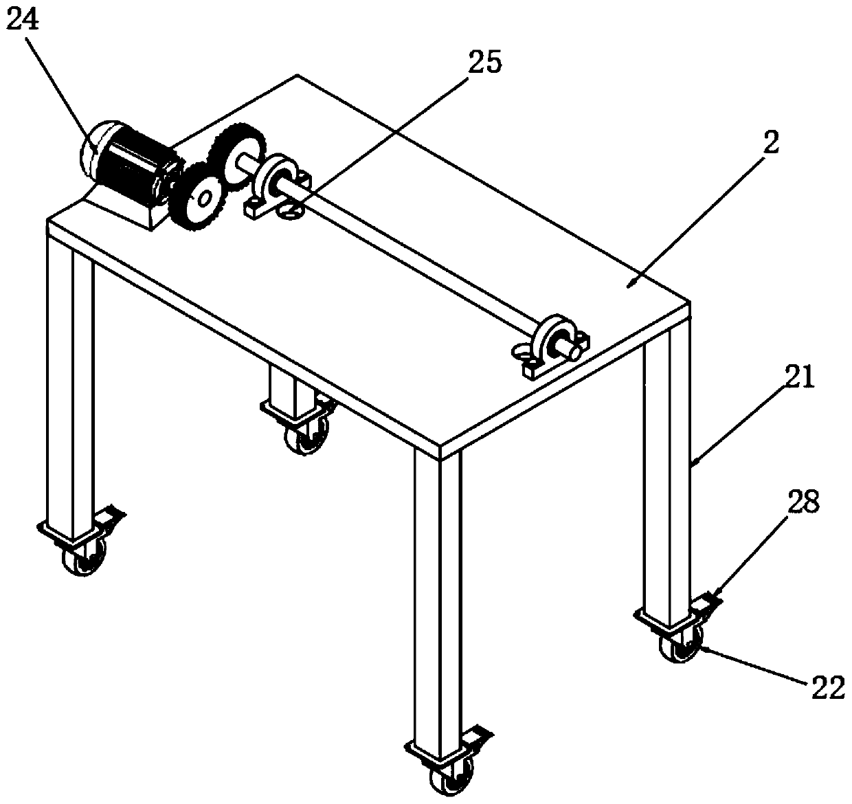 Magnetic attachment type building engineering vibrator