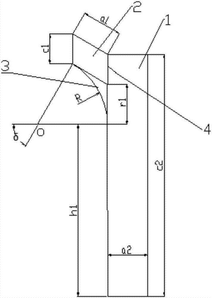 Design method of single-cantilever beam frame having self-support structure