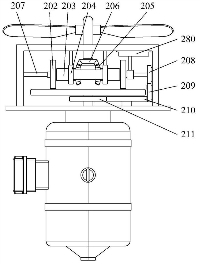 New energy mine truck driving motor with efficient heat dissipation structure