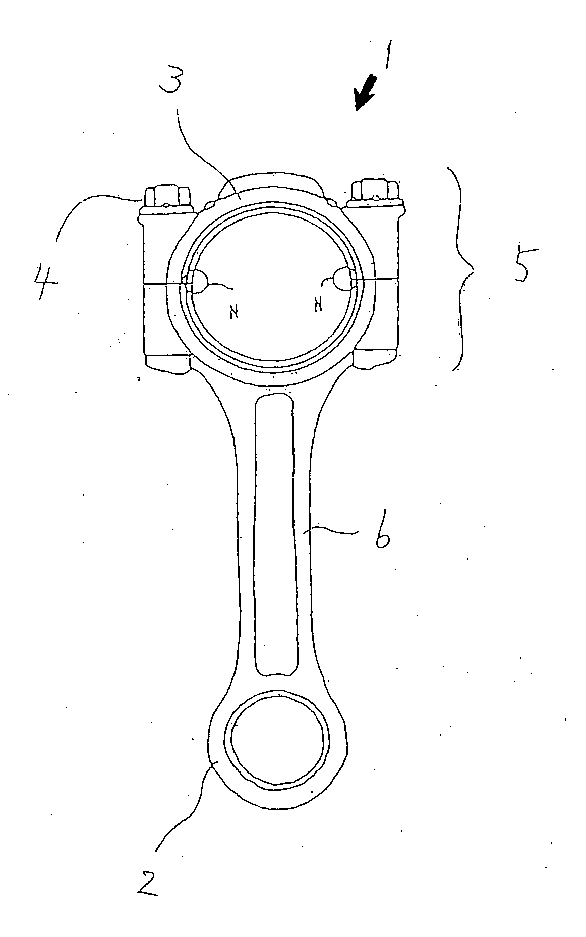 Non-heat treated connecting rod and method of manufacturing the same