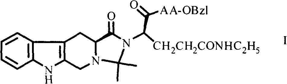 Theanine-modified carboline acyl amino acid benzyl ester, as well as preparation, anti-tumor activity and application thereof