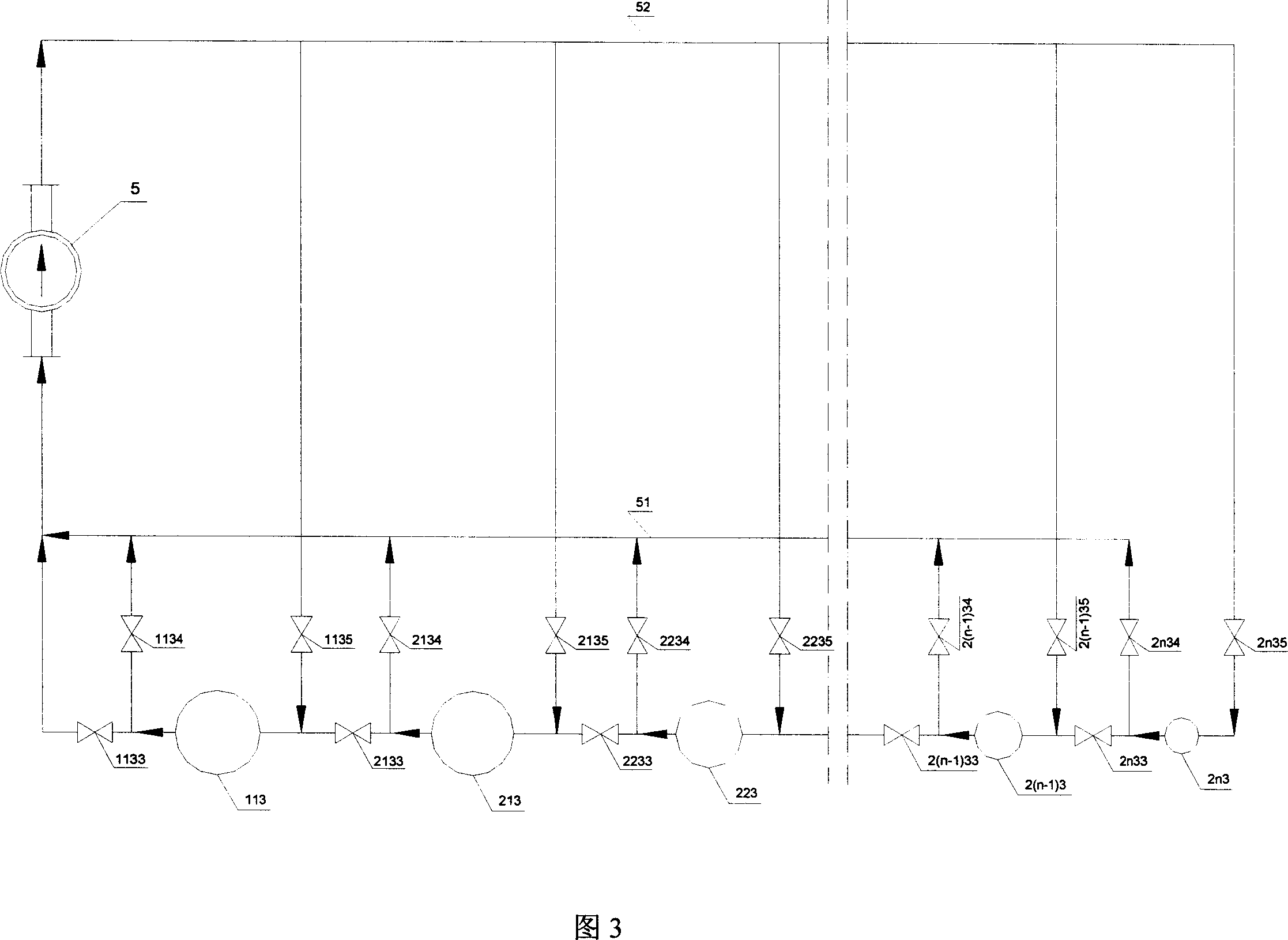 Method and system for producing high concentration carbon dioxide of carbon-13