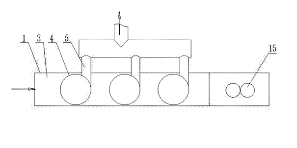 Culvert raw material delivery and smoke dust recovery device