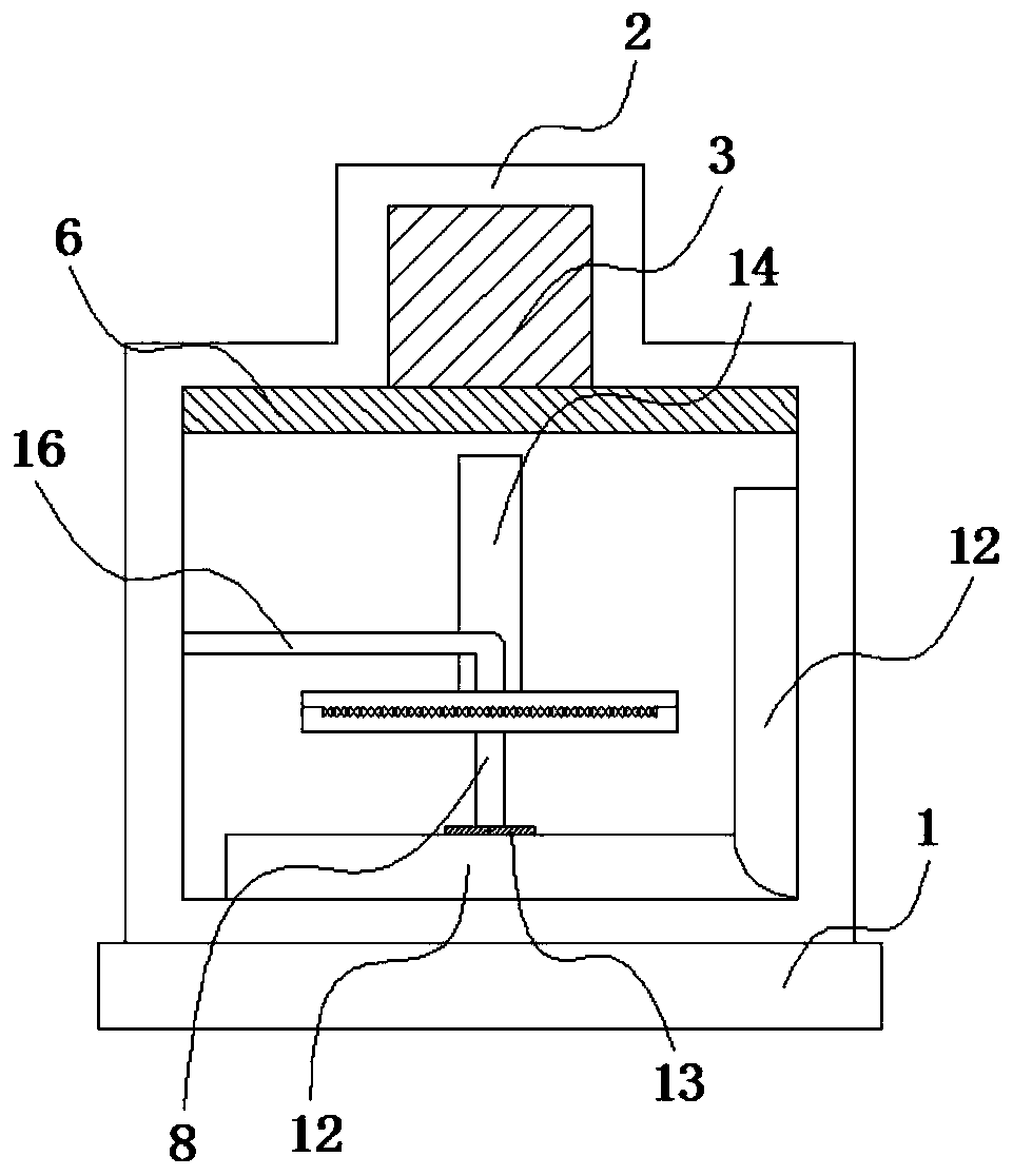 Biological detection device applied to tree growth condition detection