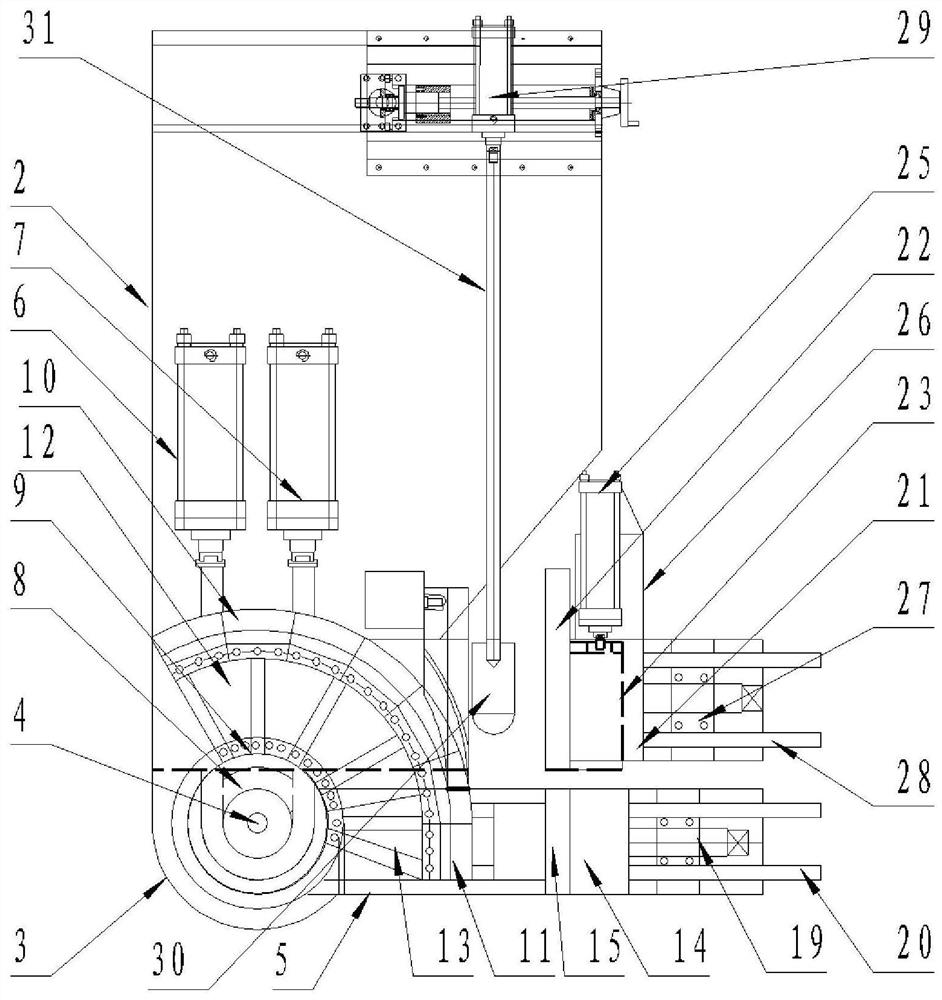 Equipment for manufacturing standard large-radius steel pipe bending product