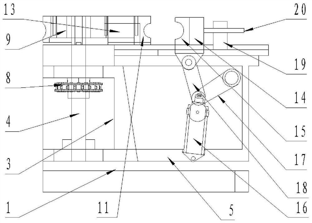 Equipment for manufacturing standard large-radius steel pipe bending product