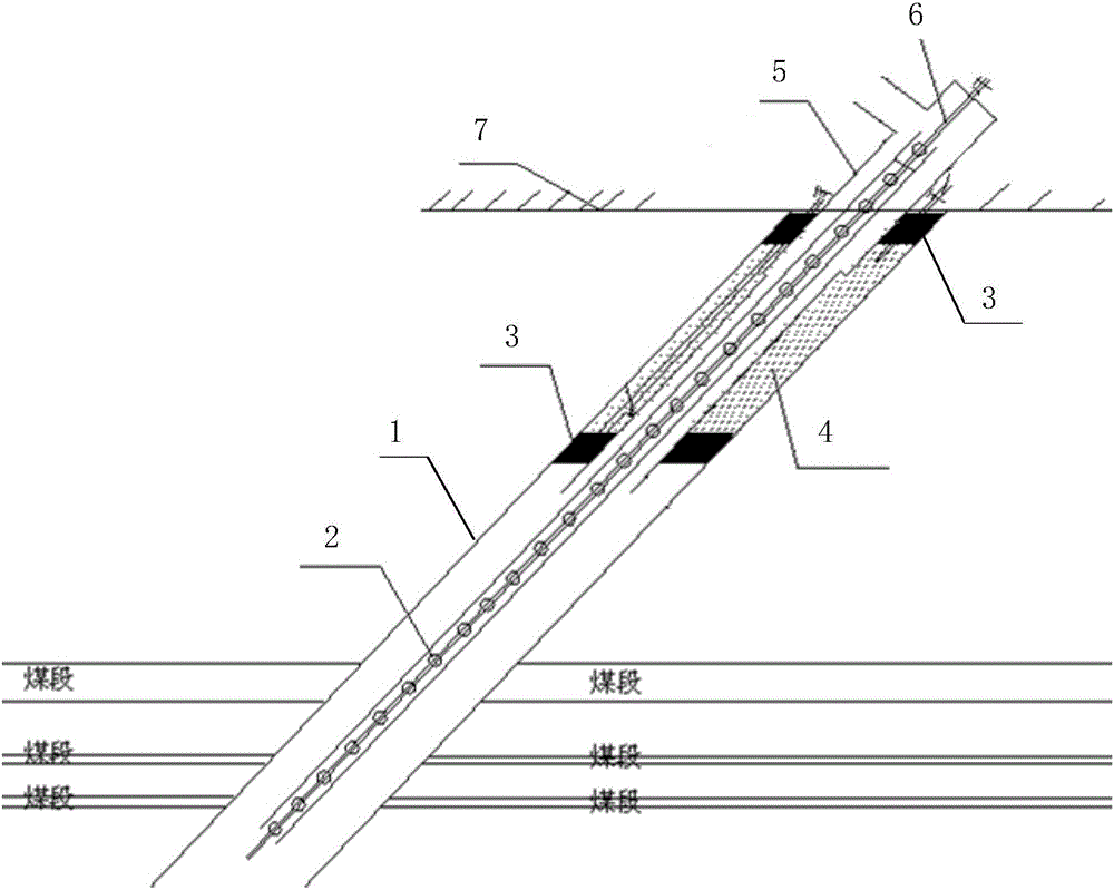 Deep-level and high-ground-stress coal uncovering and drilling construction device and method