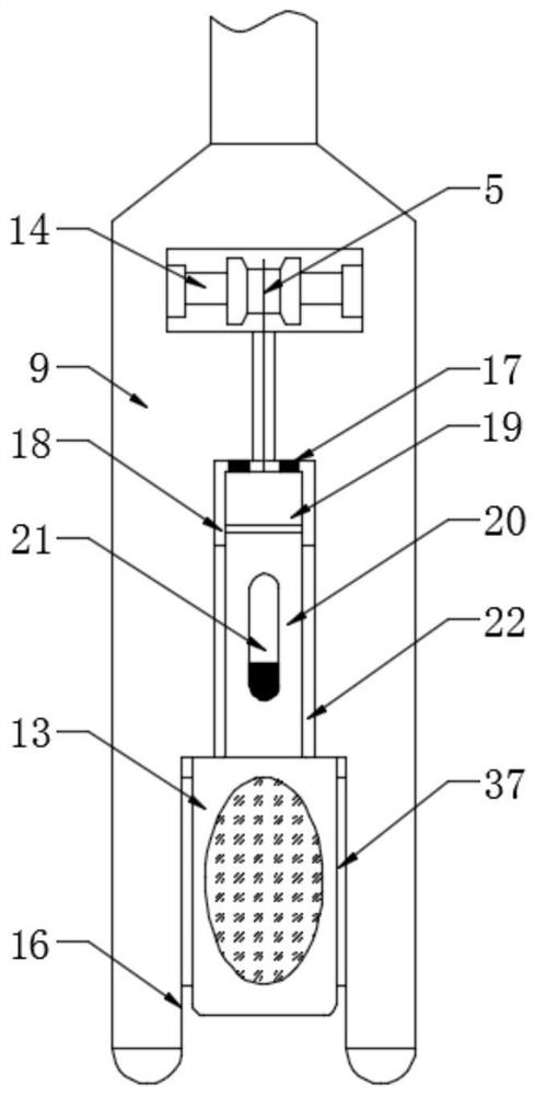 Liftable street lamp