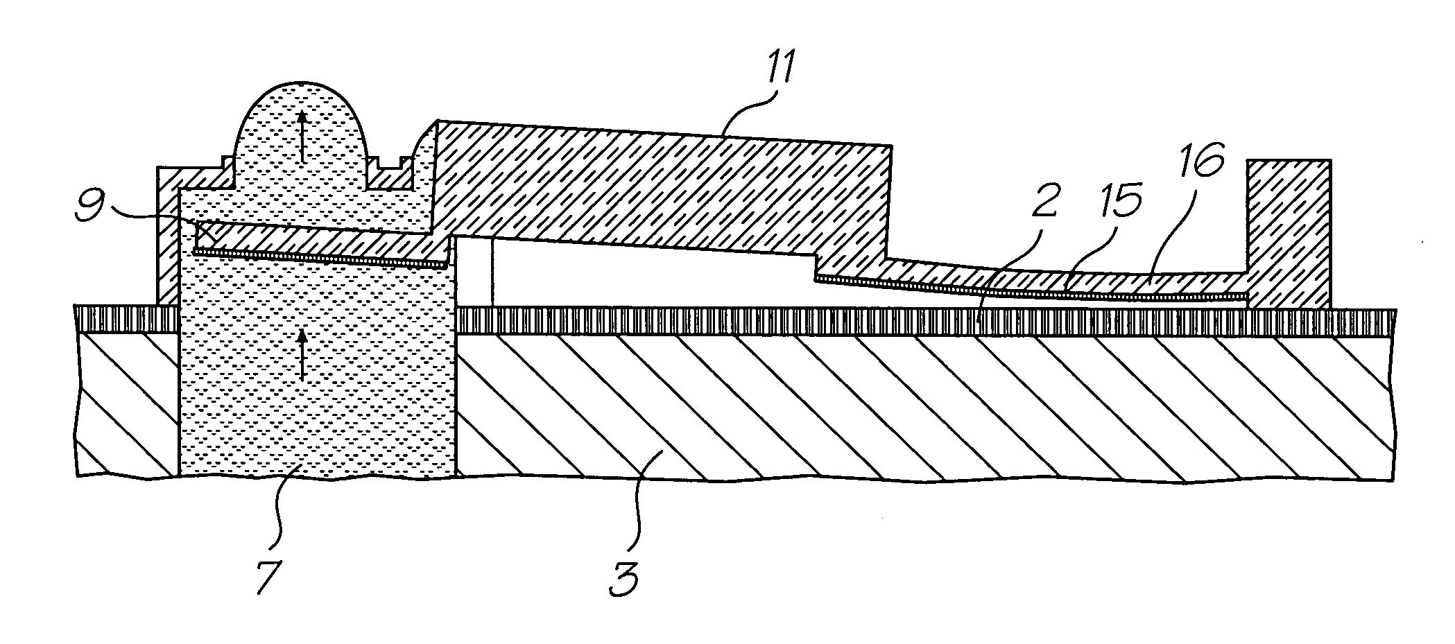 Thermal bend actuator comprising aluminium alloy