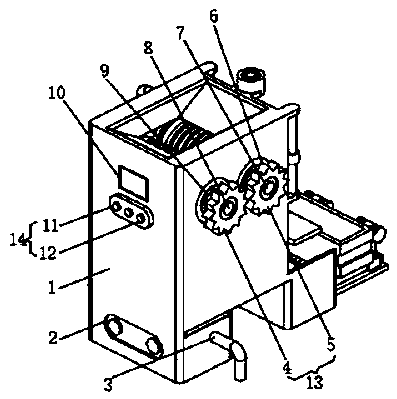 Energy-saving and environment-friendly kitchen waste disposal device