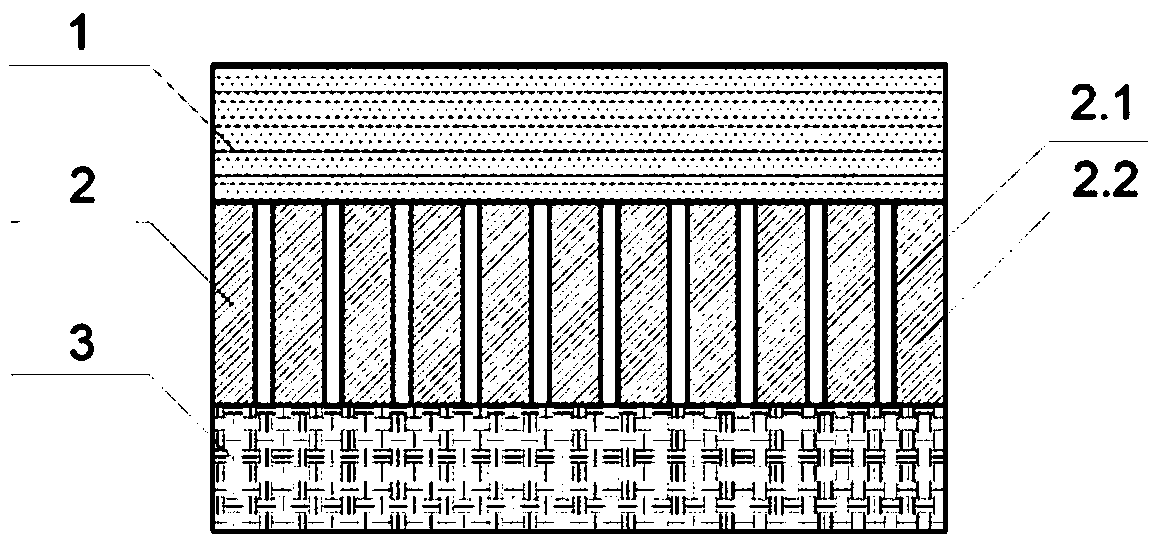 Nuclear track membrane and electrostatic spinning composite membrane and preparation method and application thereof