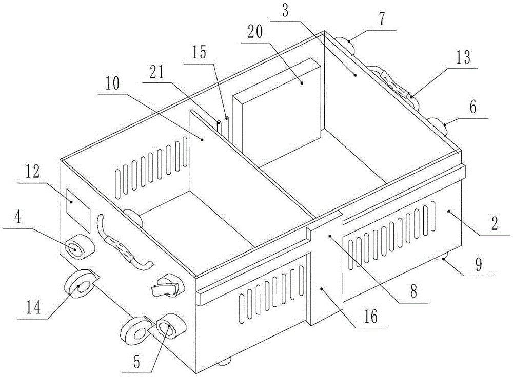 Capacitor staring module explosion-proof case