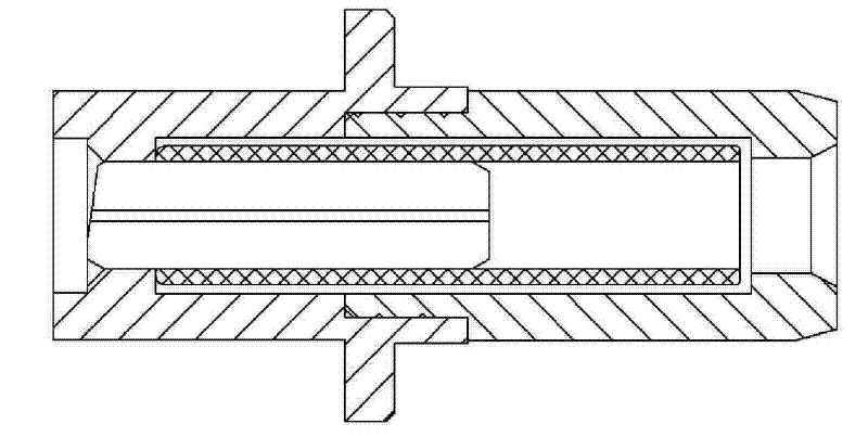 Method for inhibiting chromatic dispersion in process of optical fiber conduction, special adapter and installation method