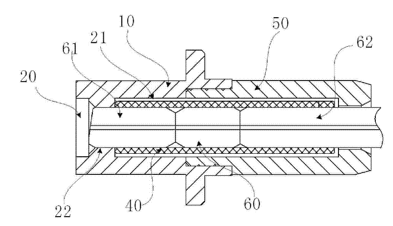 Method for inhibiting chromatic dispersion in process of optical fiber conduction, special adapter and installation method