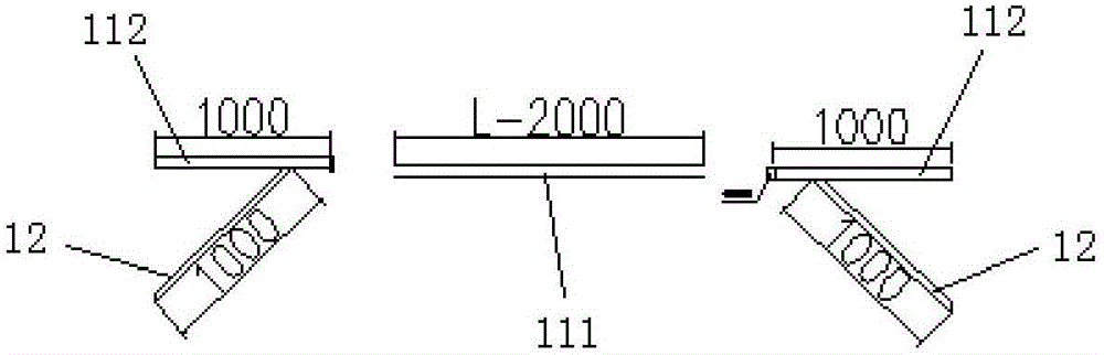 Construction method for curved surface arc-shaped concrete tower