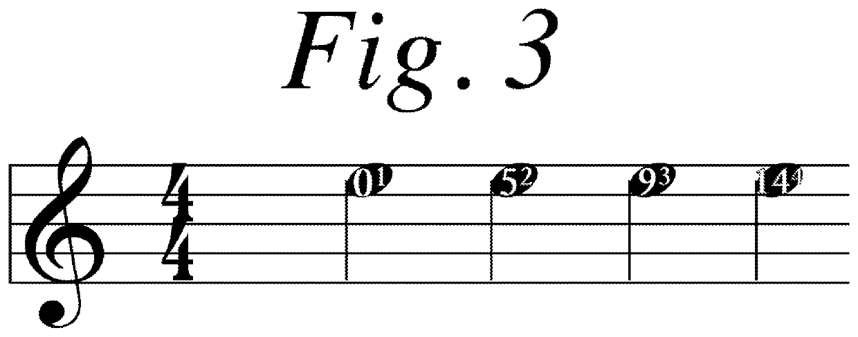 Method for Notating the Locations of the Various Pitches of Stringed Instruments