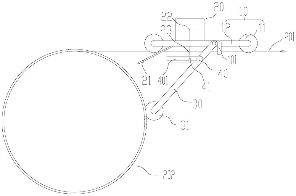 Hoist drum refueling device