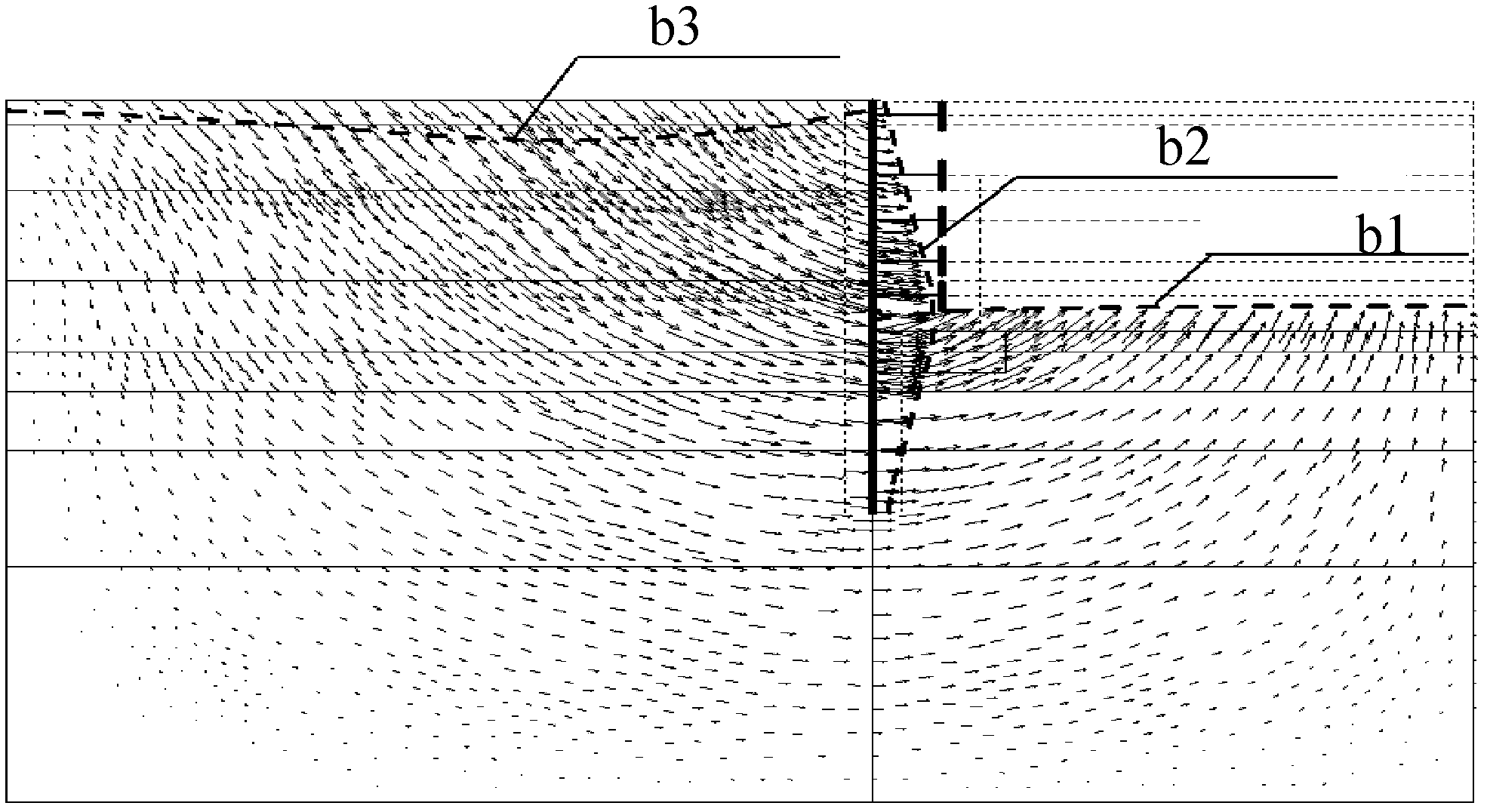 Design method for controlling deformation of deep foundation pit by using axial force servo system of steel support