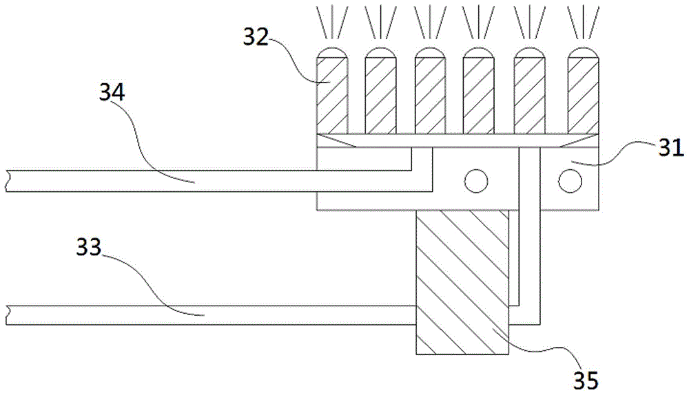 Circular screen cleaning device for circular screen printer