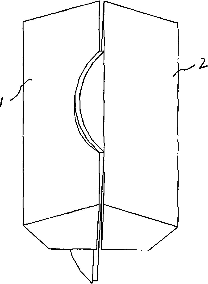 Axial push-pull fatigue test cramp for metal thin wall pipe sample