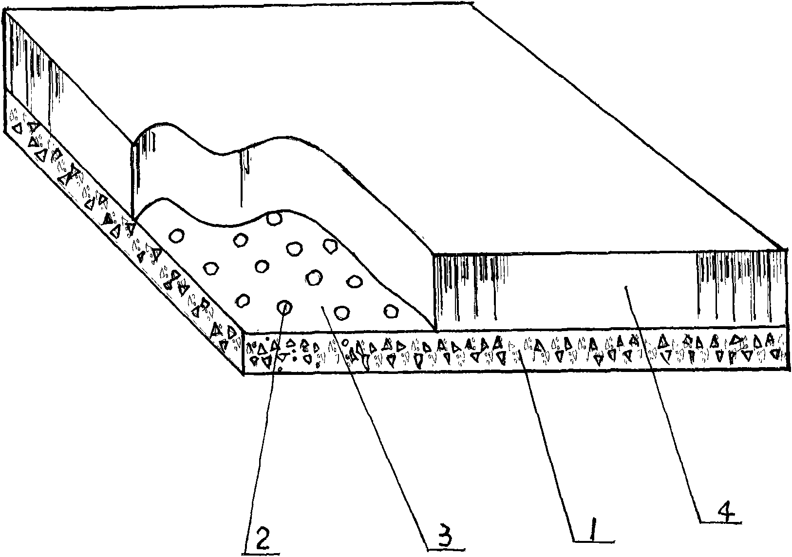 Greening technique for improving clay soil in drought areas