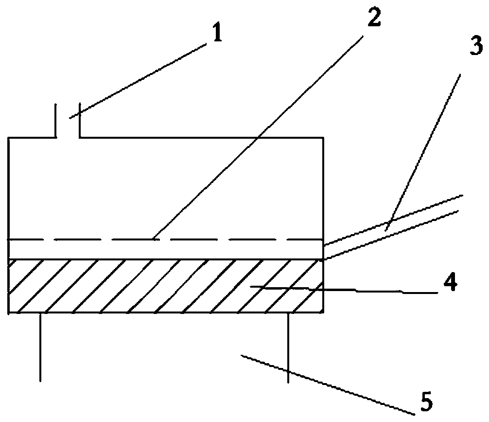 Local vacuum casting method for aluminum alloy