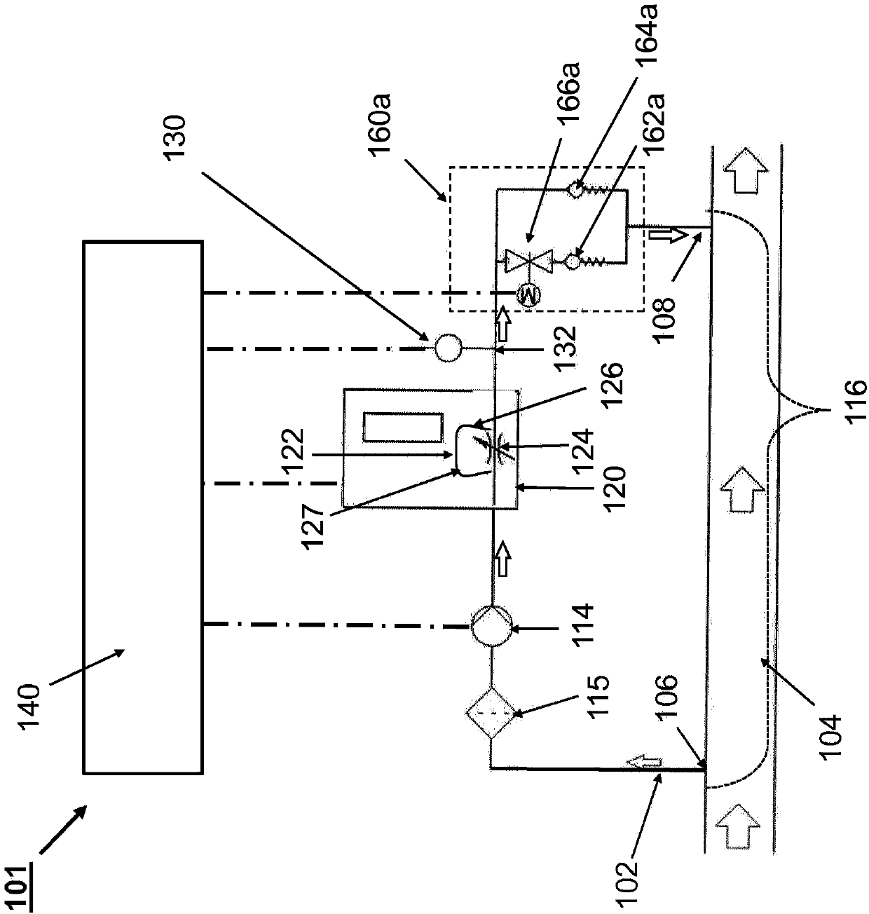 Method and measurement device for determining compressibility of flowing fluid