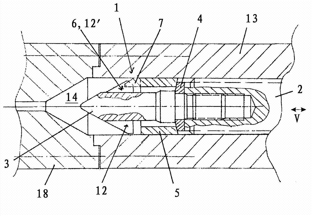 Non-return valve for plasticizing screw of injection molding machine