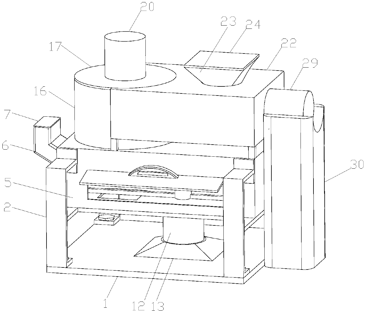 Integrated device for making crisp and tasty radishes and process thereof