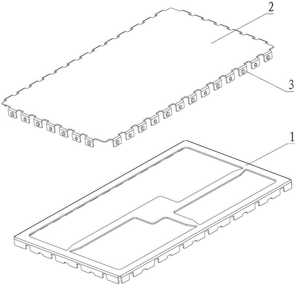 Shielding cover structure